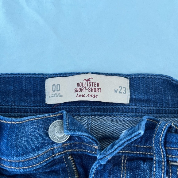 Hollister jean short-shorts, size 00 - Picture 3 of 3